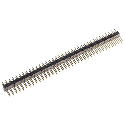 ASSMANN WSW AWL254 Series Straight Through Hole Pin Header, 72 Contact(s), 2.54mm Pitch, 2 Row(s), Unshrouded