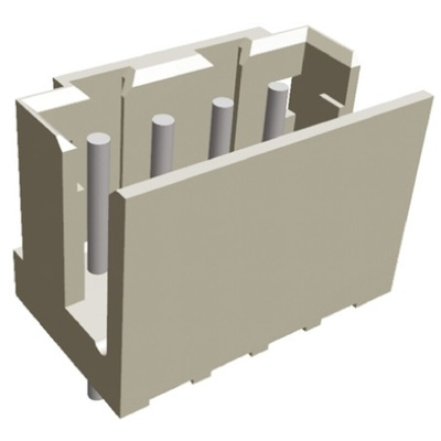 TE Connectivity AMP CT Series Straight Through Hole PCB Header, 4 Contact(s), 2.0mm Pitch, 1 Row(s), Shrouded