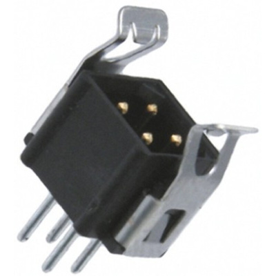 HARWIN Datamate L-Tek Series Straight Through Hole PCB Header, 4 Contact(s), 2.0mm Pitch, 2 Row(s), Shrouded