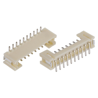 JST PH Series Straight Surface Mount PCB Header, 10 Contact(s), 2.0mm Pitch, 1 Row(s), Shrouded