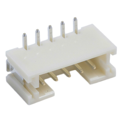 JST PH Series Straight Surface Mount PCB Header, 5 Contact(s), 2.0mm Pitch, 1 Row(s), Shrouded