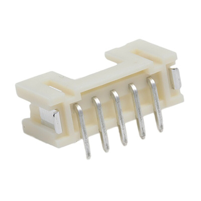 JST PH Series Straight Surface Mount PCB Header, 5 Contact(s), 2.0mm Pitch, 1 Row(s), Shrouded