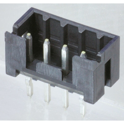 Hirose DF3 Series Straight Through Hole PCB Header, 5 Contact(s), 2.0mm Pitch, 1 Row(s), Shrouded
