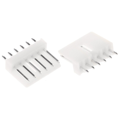 TE Connectivity EI Series Straight Through Hole PCB Header, 6 Contact(s), 2.5mm Pitch, 1 Row(s), Shrouded
