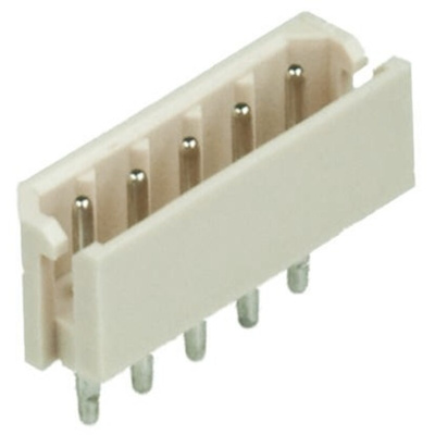 Molex SPOX Series Straight Through Hole PCB Header, 8 Contact(s), 2.5mm Pitch, 1 Row(s), Shrouded