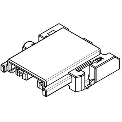 Molex Flexi-Mate Series Right Angle Surface Mount PCB Header, 2 Contact(s), 3.7mm Pitch, 1 Row(s), Shrouded
