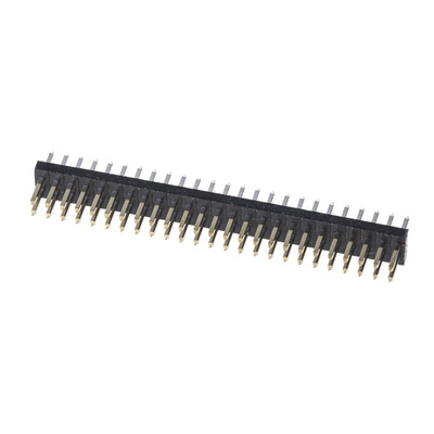 HARWIN Archer M50 Series Straight Through Hole Pin Header, 50 Contact(s), 1.27mm Pitch, 2 Row(s), Unshrouded