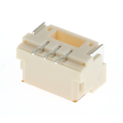 JST GH Series Straight Surface Mount PCB Header, 3 Contact(s), 1.25mm Pitch, Shrouded