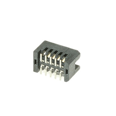 Samtec TFM Series Straight Surface Mount PCB Header, 10 Contact(s), 1.27mm Pitch, 2 Row(s), Shrouded