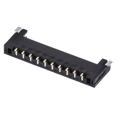 Molex Pico-Lock Series Right Angle Surface Mount PCB Header, 10 Contact(s), 1.5mm Pitch, 1 Row(s), Shrouded