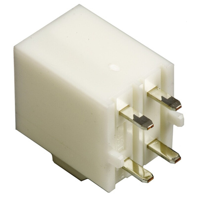 JST HL Series Straight Through Hole PCB Header, 4 Contact(s), 3.96mm Pitch, 2 Row(s), Shrouded