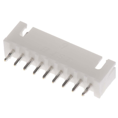 JST XH Series Straight Through Hole PCB Header, 9 Contact(s), 2.5mm Pitch, 1 Row(s), Shrouded
