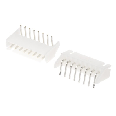 JST XH Series Right Angle Through Hole PCB Header, 8 Contact(s), 2.5mm Pitch, 1 Row(s), Shrouded