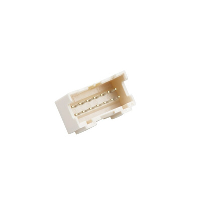 JST PAD Series Straight Through Hole PCB Header, 14 Contact(s), 2.0mm Pitch, 2 Row(s), Shrouded