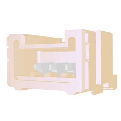 Molex Micro-Lock Series Right Angle Surface Mount PCB Header, 3 Contact(s), 1.25mm Pitch, 1 Row(s), Shrouded