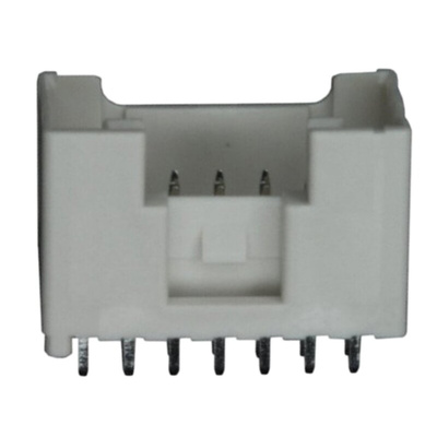 JST PUD Series Straight Through Hole PCB Header, 14 Contact(s), 2.0mm Pitch, 2 Row(s), Shrouded