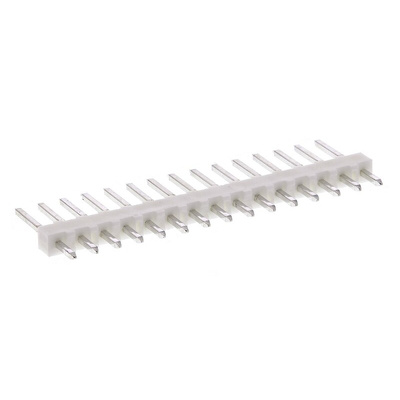 Molex KK 254 Series Straight Through Hole Pin Header, 15 Contact(s), 2.54mm Pitch, 1 Row(s), Unshrouded