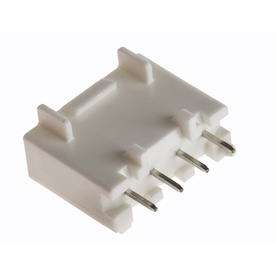 Hirose DF33C Series Straight Through Hole PCB Header, 4 Contact(s), 3.3mm Pitch, 1 Row(s), Shrouded