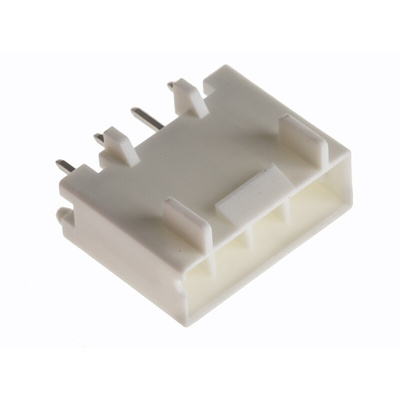Hirose DF33C Series Straight Through Hole PCB Header, 4 Contact(s), 3.3mm Pitch, 1 Row(s), Shrouded
