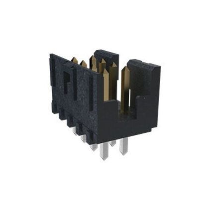 Amphenol Communications Solutions Minitek Series Through Hole PCB Header, 18 Contact(s), 2.0mm Pitch, 2 Row(s), Shrouded