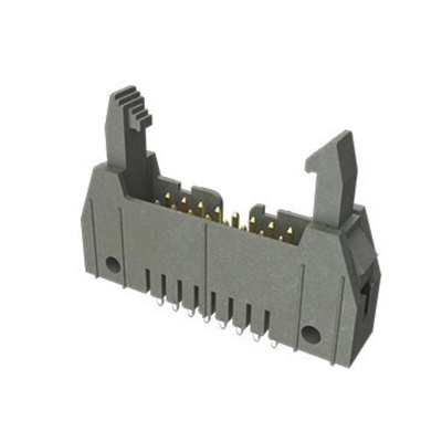 Amphenol Communications Solutions Quickie Series Through Hole PCB Header, 50 Contact(s), 2.54mm Pitch, 2 Row(s),