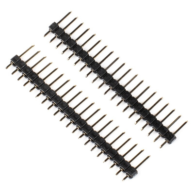 Pimoroni Pico Header Pack Series Straight Through Hole PCB Header, 20 Contact(s), 2.54mm Pitch, 1 Row(s), Unshrouded