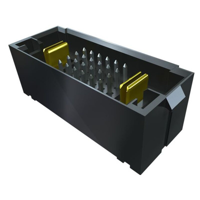 Samtec MPTC Series Vertical PCB Header, 84 Contact(s), 5.0mm Pitch, 4 Row(s)