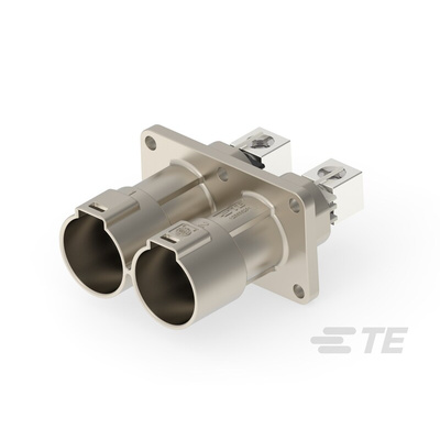 TE Connectivity PowerTube 1000 Series Straight Panel Mount PCB Connector, 2 Contact(s), 36mm Pitch, 1 Row(s)