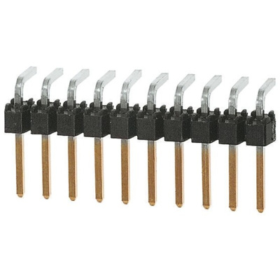Molex C-Grid III Series Right Angle Through Hole Pin Header, 12 Contact(s), 2.54mm Pitch, 1 Row(s), Unshrouded