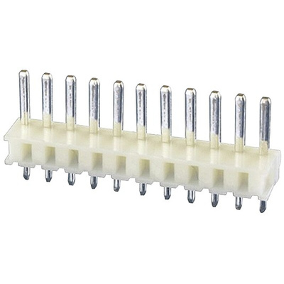 JST NH Series Straight Through Hole Pin Header, 11 Contact(s), 2.5mm Pitch, 1 Row(s), Unshrouded