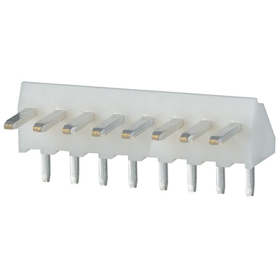 JST NH Series Right Angle Through Hole Pin Header, 8 Contact(s), 2.5mm Pitch, 1 Row(s), Unshrouded
