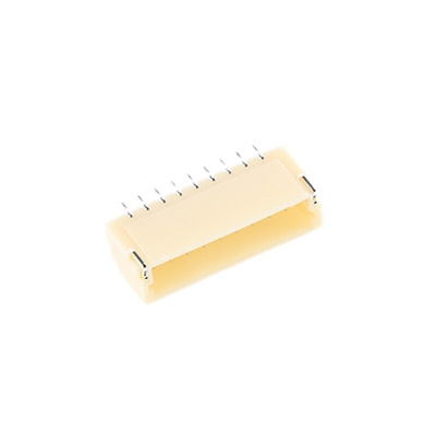 JST SH Series Right Angle Surface Mount PCB Header, 9 Contact(s), 1.0mm Pitch, 1 Row(s), Shrouded