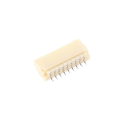 JST SH Series Right Angle Surface Mount PCB Header, 9 Contact(s), 1.0mm Pitch, 1 Row(s), Shrouded