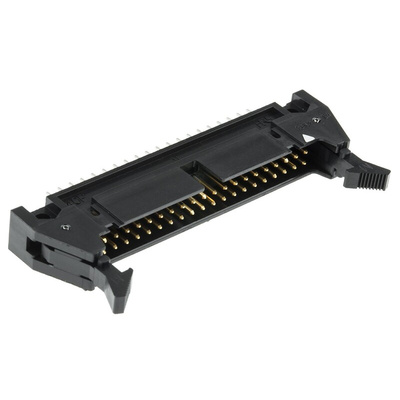 Hirose HIF3B Series Straight Through Hole PCB Header, 40 Contact(s), 2.54mm Pitch, 2 Row(s), Shrouded