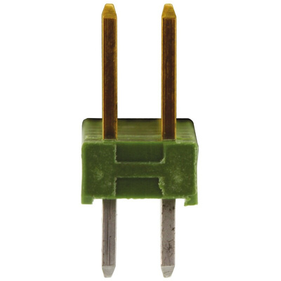 TE Connectivity AMPMODU MOD II Series Straight Through Hole Pin Header, 16 Contact(s), 2.54mm Pitch, 2 Row(s),