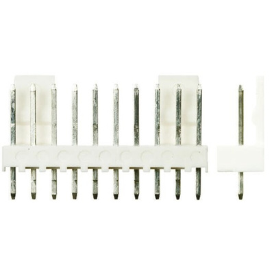 Molex KK 254 Series Straight Through Hole Pin Header, 13 Contact(s), 2.54mm Pitch, 1 Row(s), Unshrouded