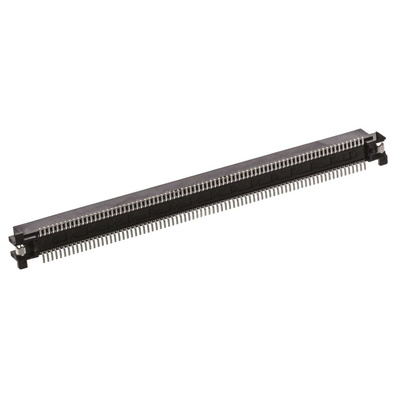 Molex SlimStack Series Straight Surface Mount PCB Header, 160 Contact(s), 0.64mm Pitch, 2 Row(s), Shrouded