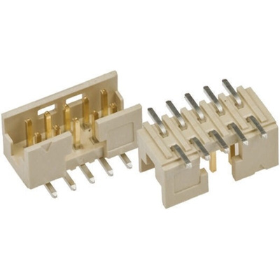 Amphenol Communications Solutions Minitek Series Straight Surface Mount PCB Header, 20 Contact(s), 2.0mm Pitch, 2