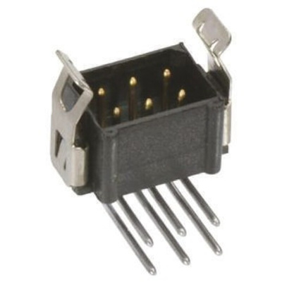 HARWIN Datamate L-Tek Series Right Angle Through Hole PCB Header, 6 Contact(s), 2.0mm Pitch, 2 Row(s), Shrouded