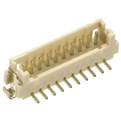 HARWIN M30 Series Straight Surface Mount PCB Header, 8 Contact(s), 1.25mm Pitch, 1 Row(s), Shrouded