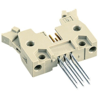 Harting SEK 18 Series Straight Through Hole PCB Header, 34 Contact(s), 2.54mm Pitch, 2 Row(s), Shrouded