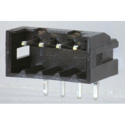 Hirose DF3 Series Right Angle Through Hole PCB Header, 2 Contact(s), 2.0mm Pitch, 1 Row(s), Shrouded