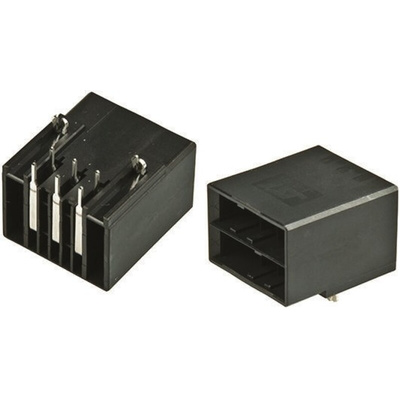 JST JFA J300 Series Right Angle Through Hole PCB Header, 6 Contact(s), 5.08mm Pitch, 2 Row(s), Shrouded