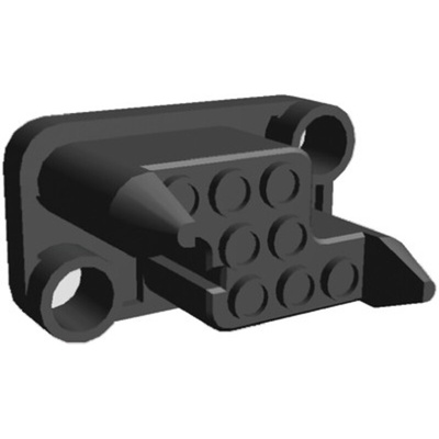 TE Connectivity Metrimate Series Straight Cable Mount PCB Header, 19 Contact(s), 5.08mm Pitch, 5 Row(s), Shrouded