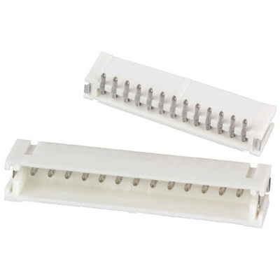 JST ZH Series Top Entry Surface Mount PCB Header, 13 Contact(s), 1.5mm Pitch, 1 Row(s), Shrouded