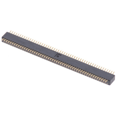 Hirose DF40 Series Straight Surface Mount PCB Header, 100 Contact(s), 0.4mm Pitch, 2 Row(s), Shrouded
