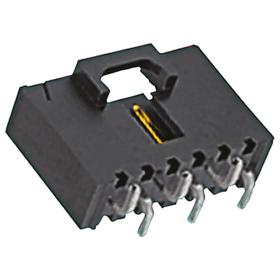 Molex SL Series Straight Surface Mount PCB Header, 3 Contact(s), 2.54mm Pitch, 1 Row(s), Shrouded