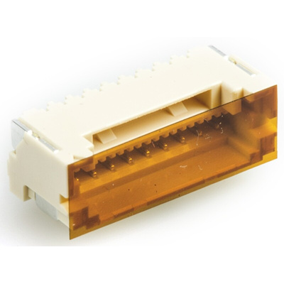 JST ZE Series Straight Surface Mount PCB Header, 9 Contact(s), 1.5mm Pitch, 1 Row(s), Shrouded
