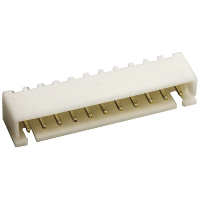 JST XH Series Straight Through Hole PCB Header, 11 Contact(s), 2.5mm Pitch, 1 Row(s), Shrouded