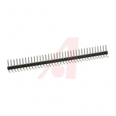 3M 929 Series Right Angle Through Hole Pin Header, 36 Contact(s), 2.54mm Pitch, 1 Row(s), Unshrouded
